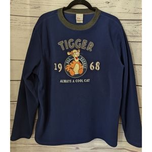 Vintage Disney Tigger Fleece Sweatshirt SZ M
